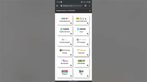 How to fund your betway using Easy Load airtime .